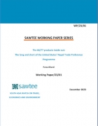 The 66/77 products inside out: The long and short of the United States’ Nepal Trade Preference Programme The 66/77 products inside out: The long and short of the United States’ Nepal Trade Preference Programme