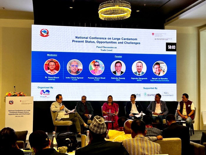 A panel discussion on trade in large cardamom