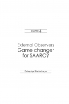 South Asian cooperation Issues old and new Chapter-4