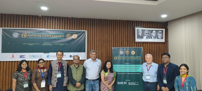 Participation in the 65th Conference of the Indian Society of Labour Economics
