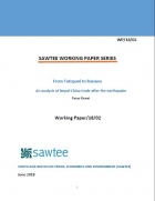 From Tatopani to Rasuwa An analysis of Nepal-China trade after the earthquake 